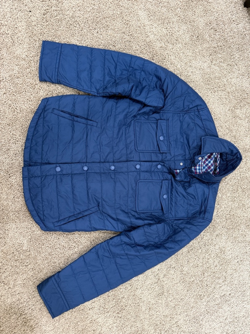 Vineyard Vines Navy Quilted Puffer Jacket